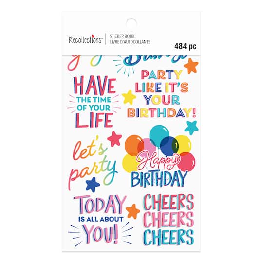 Birthday Sticker Book by Recollections™